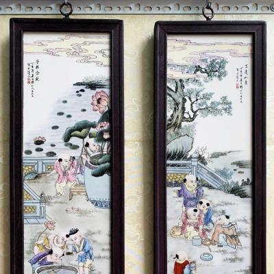 TRANH SỨ NGŨ PHÚC LÂM MÔN